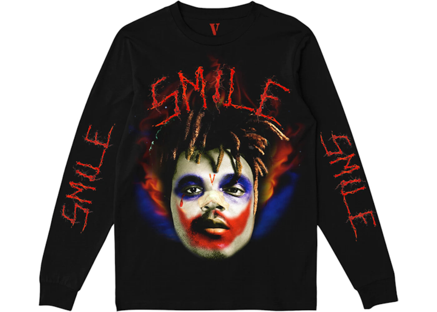 Juice Wrld x XO x Vlone Joker Longsleeve Tee